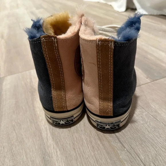 Converse Chuck 70 Blue and Pink Fur - Picture 3 of 6